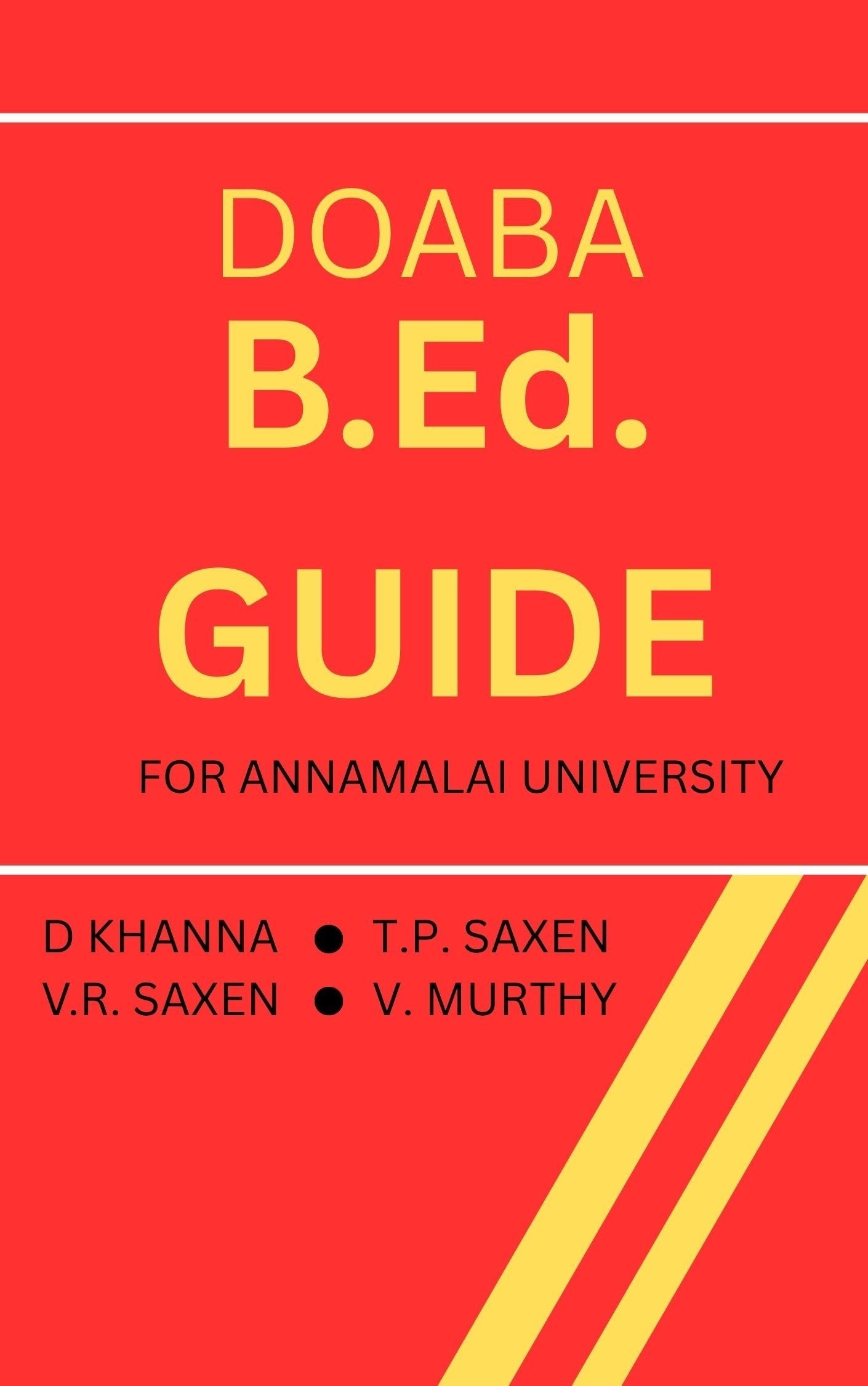 Doaba B.Ed. Guide