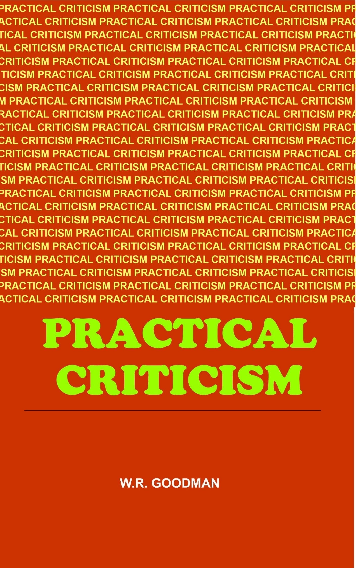 Practical Criticism